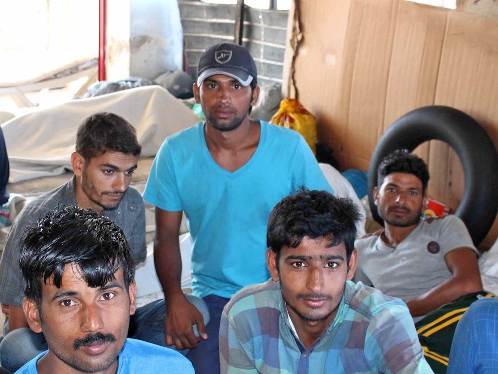 Flüchtlinge im „Captain Elias" auf Kos