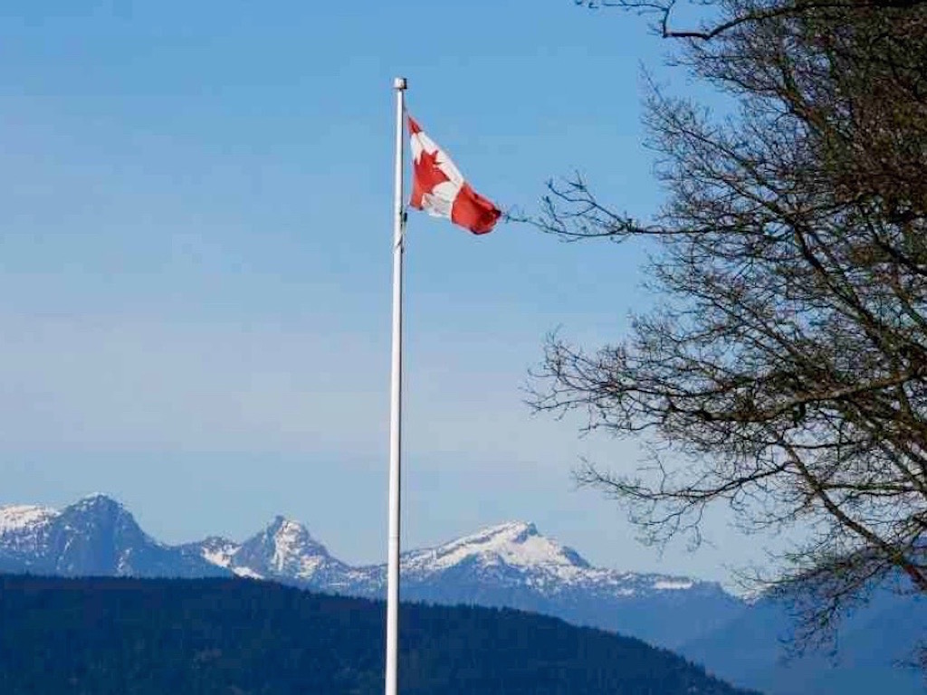 Work and Travel in Kanada: Flagge