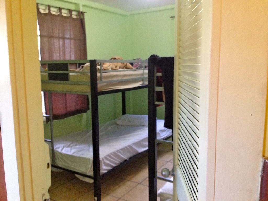 Herein! Aber in diesem Hostel gibt's nicht viel zu sehen