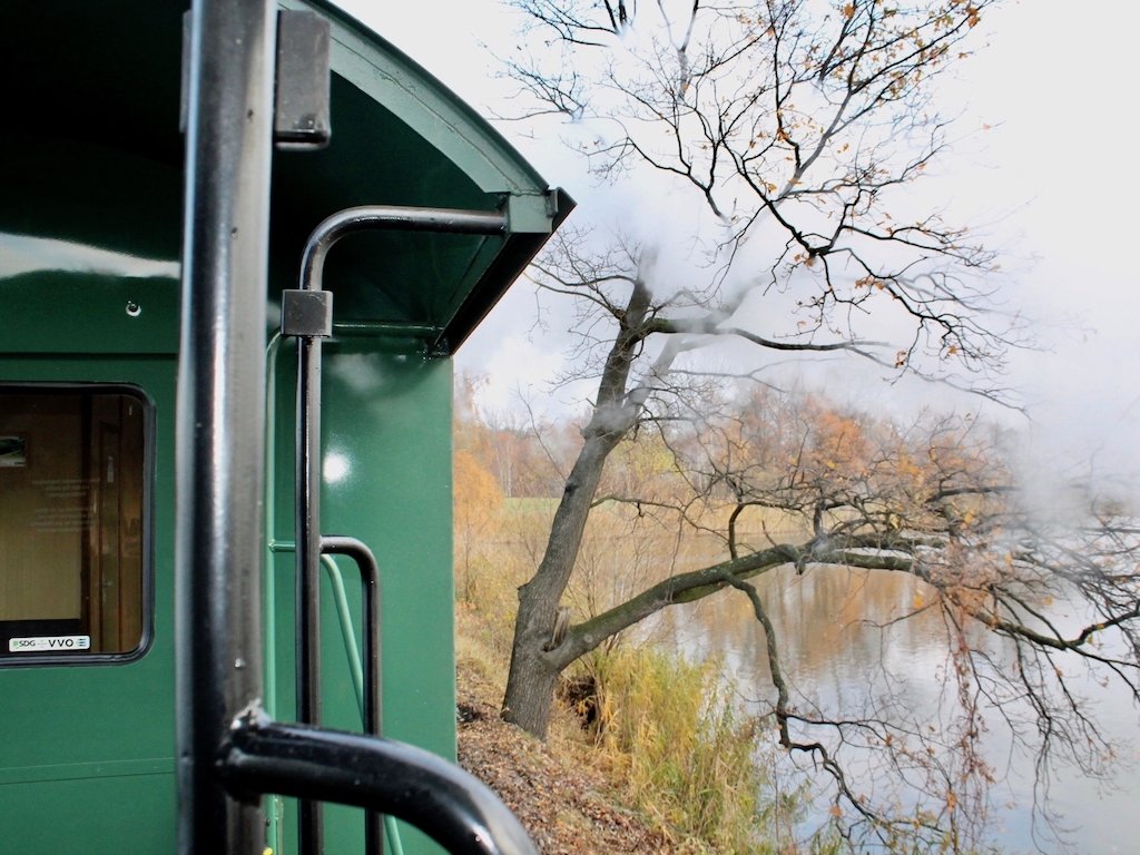 Mit dem Lößnitzdackel zum Schloss Moritzburg