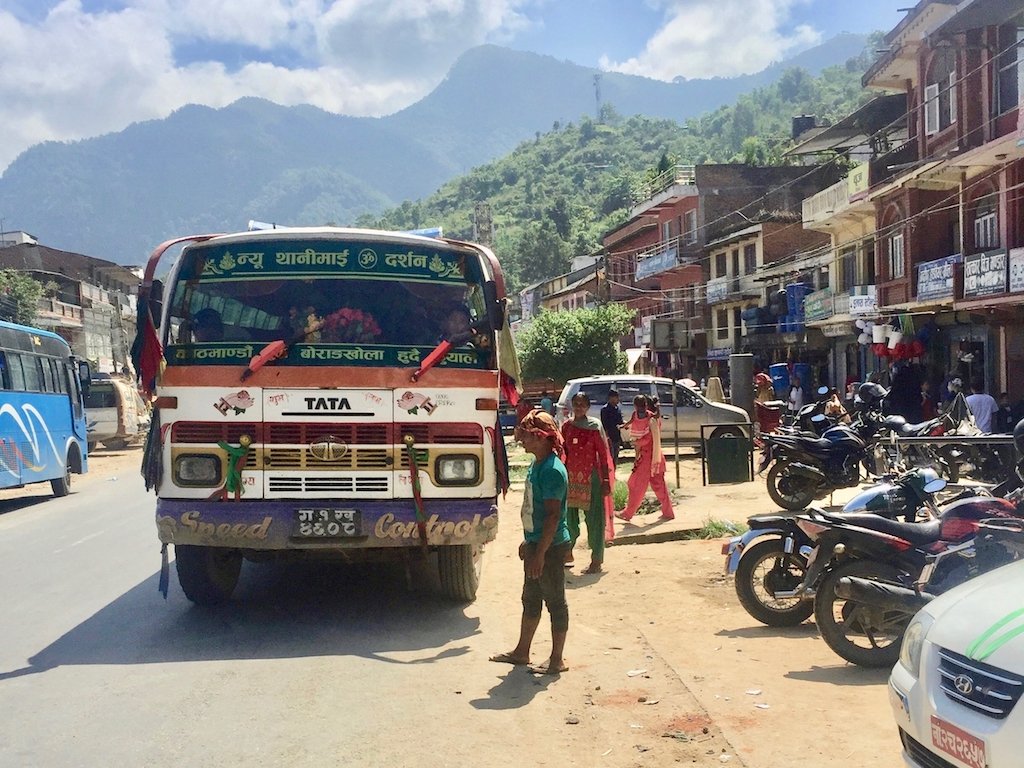 Bus nach Bandipur