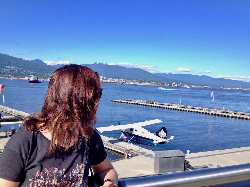 Wasserflugzeuge Hafen Vancouver