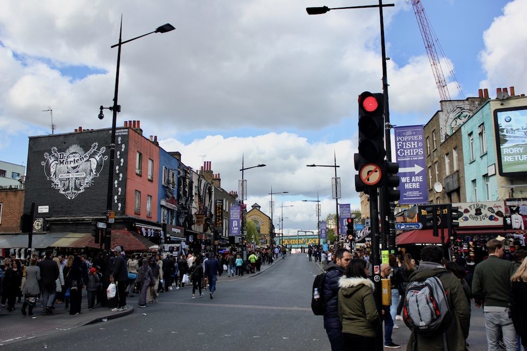 Unterwegs zum Camden Market in London