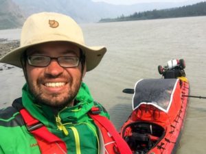 Beginn der Kanutour auf dem Yukon River