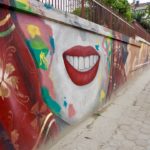 Streetart in Kathmandu für Frauenrechte