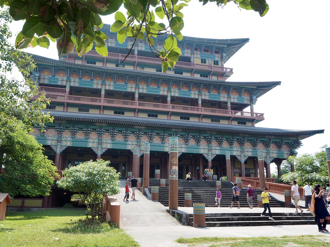 Korea-Tempel-Lumbini-Nepal Der koreanische Tempel in Lumbini, Nepal