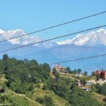 Bergblick in Nagarkot