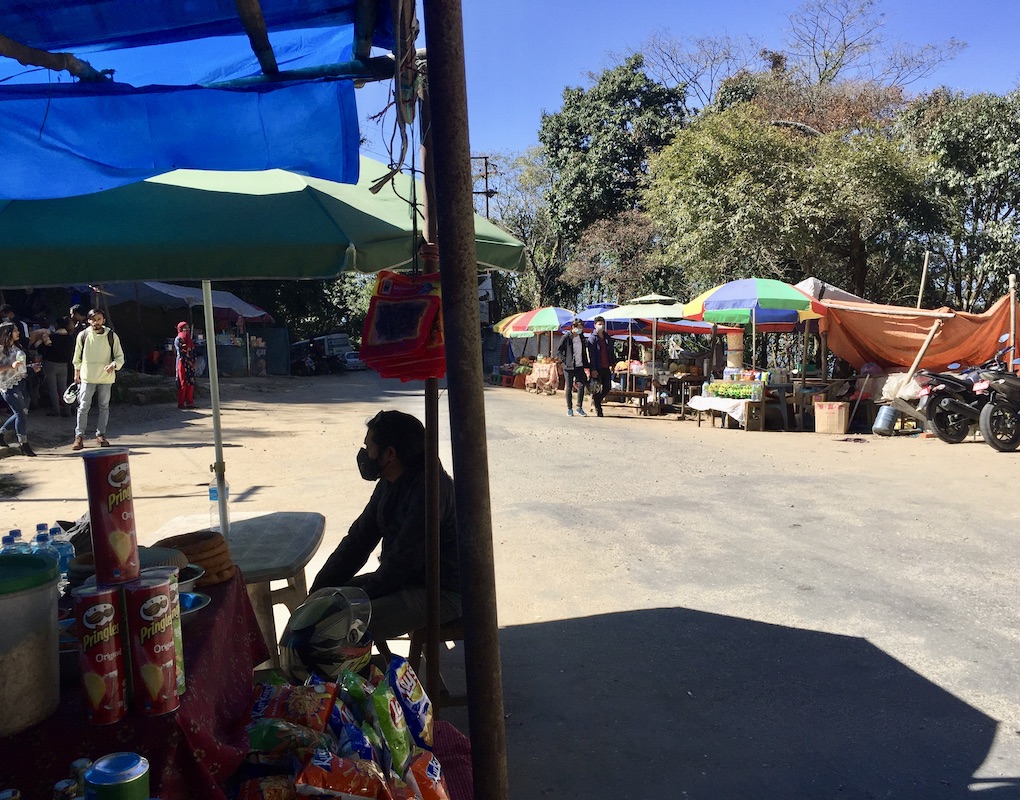Verkaufsstände am View Tower