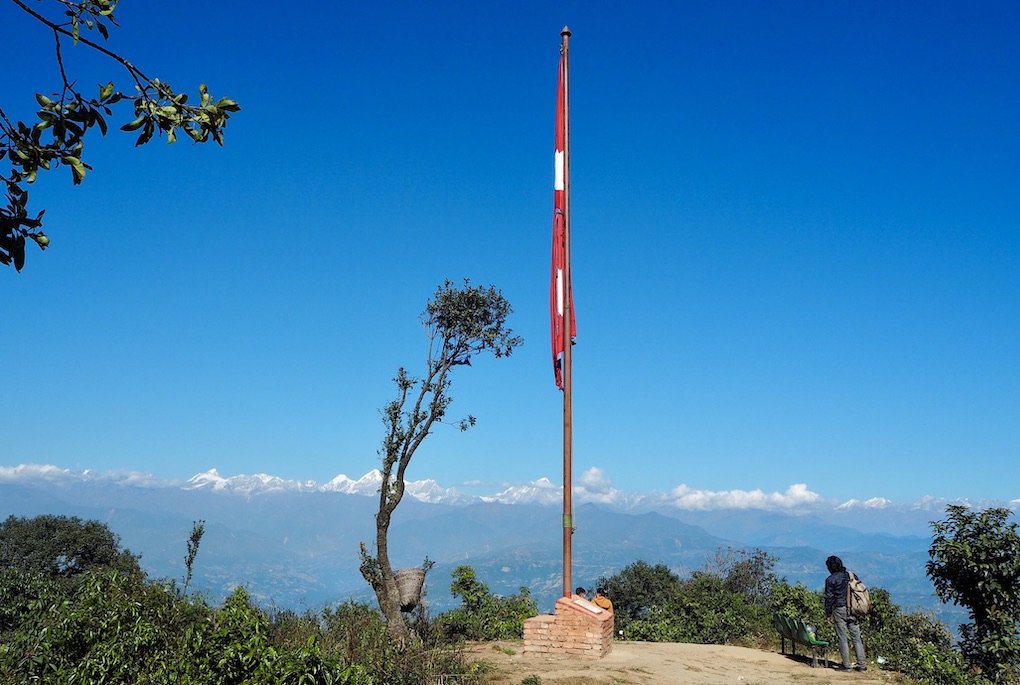 Windstille in Nagarkot