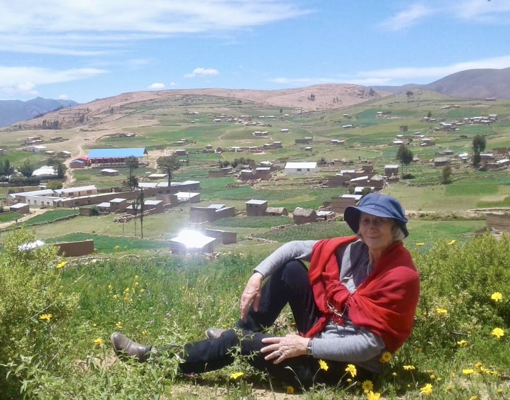 SES-Expertin Hannelore in Bolivien