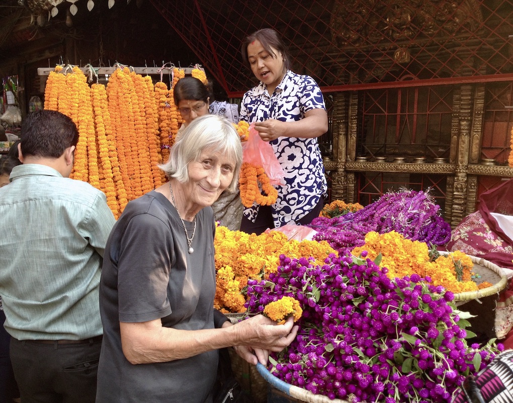 SES Bonn: Hannelore beim Einsatz in Nepal