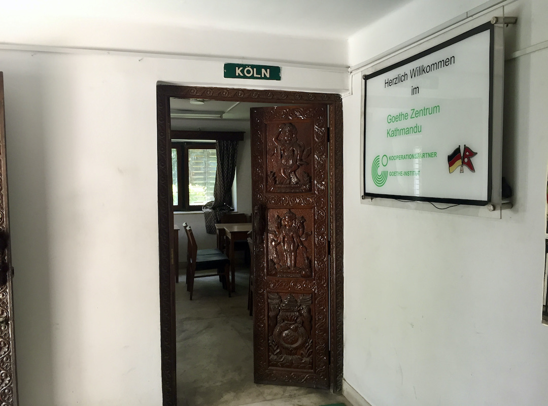 Deutsch lernen am Goethe-Zentrum Kathmandu