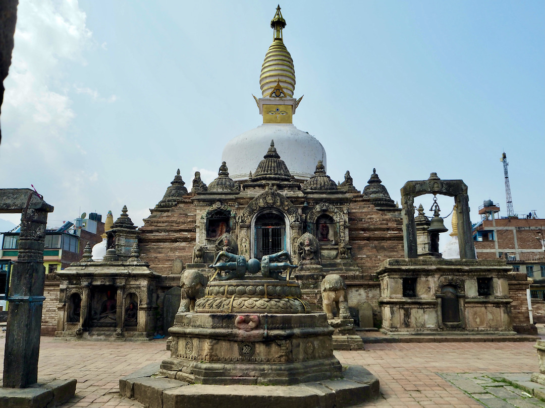 Chilancho Stupa in Kirtipur